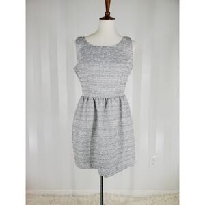 ATMOSPHERE Women's Gray Sleeveless Fit & Flare Dress Sz 8